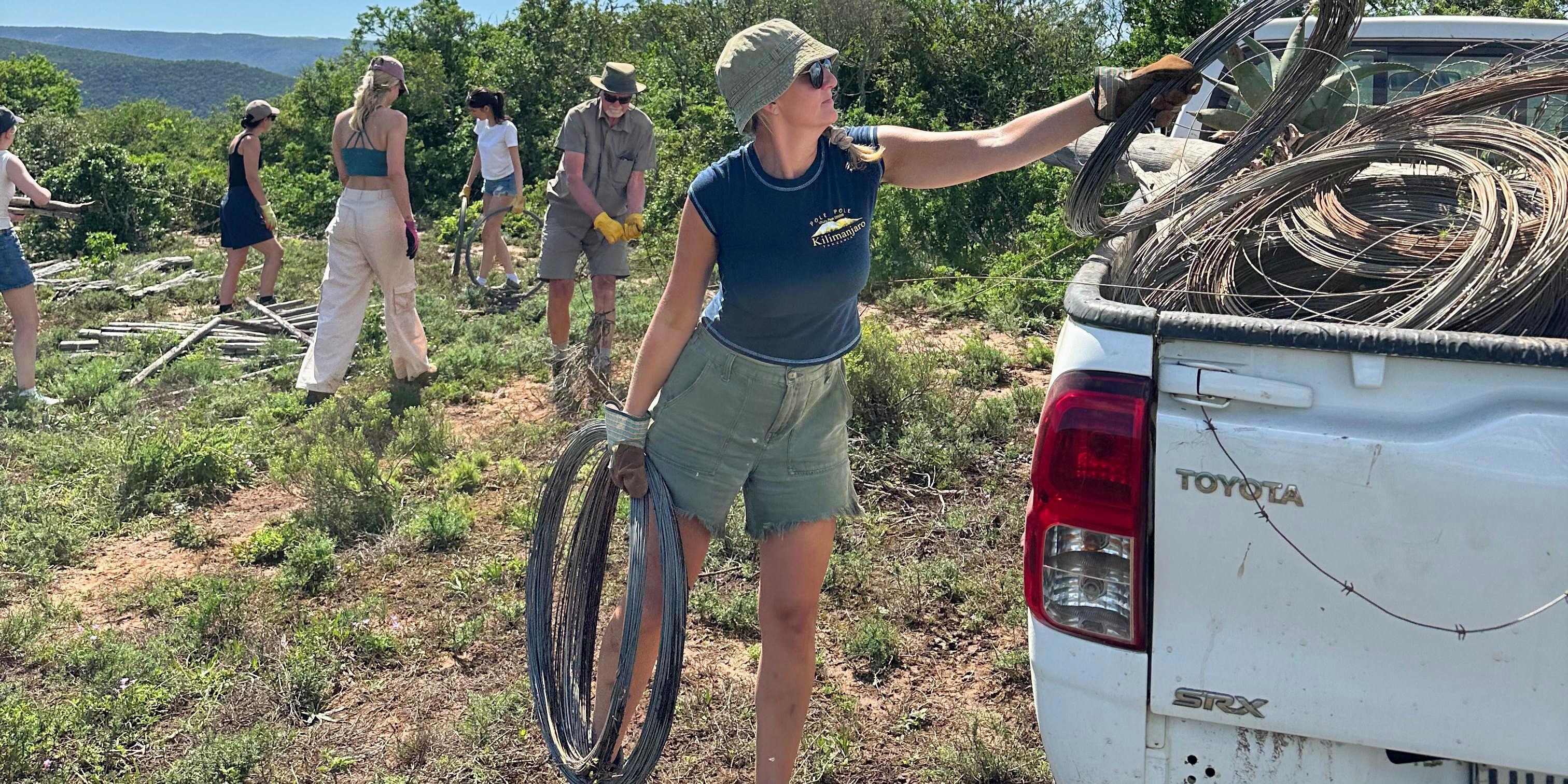 Fence Removal On Kariega Game Reserve
